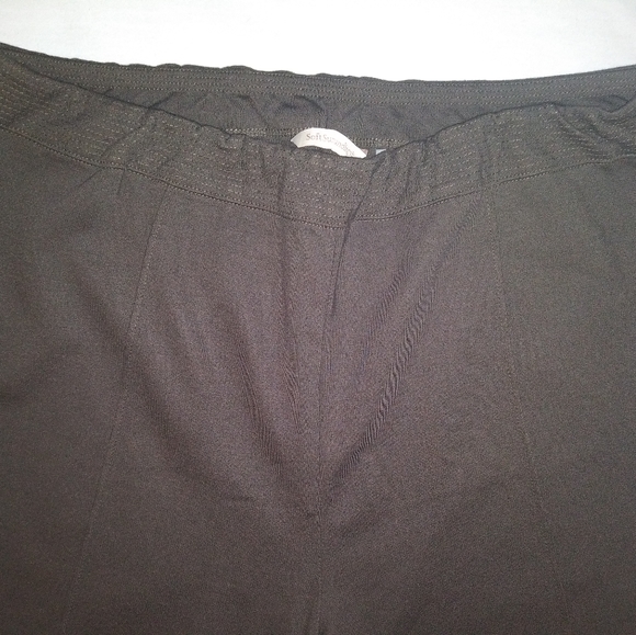 🆕Soft Surroundings | Olive Green Cropped Lounge Pants Size Large Petite - Picture 10 of 14